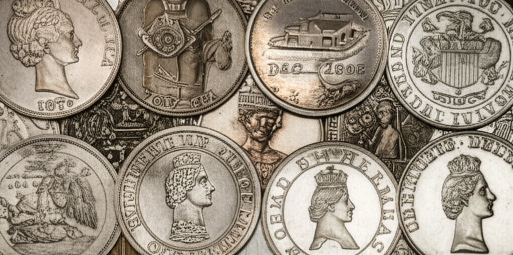 Crown-Size Silver: Trade Dollars From Around the World