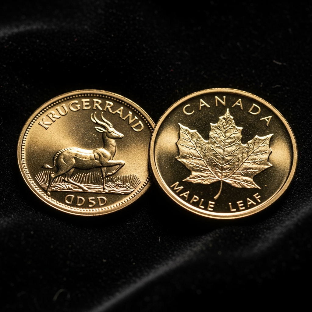 Krugerrand vs Canadian Maple Leaf — Which Gold Coin?