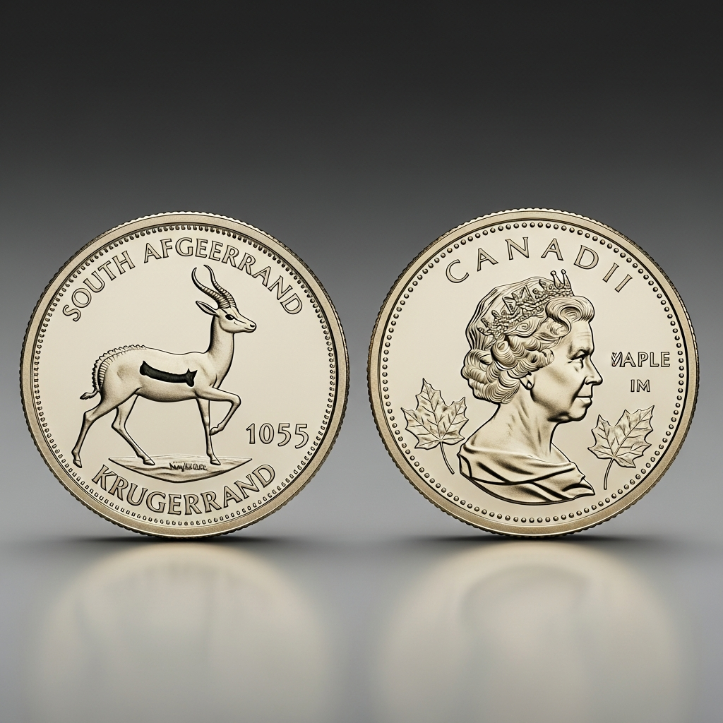 South African Krugerrand vs Canadian Gold Maple Leaf — Which to Collect?